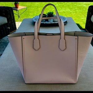 Cole Haan PINK LEATHER TOTE $330